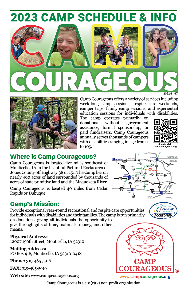 Camp Information Camp Courageous