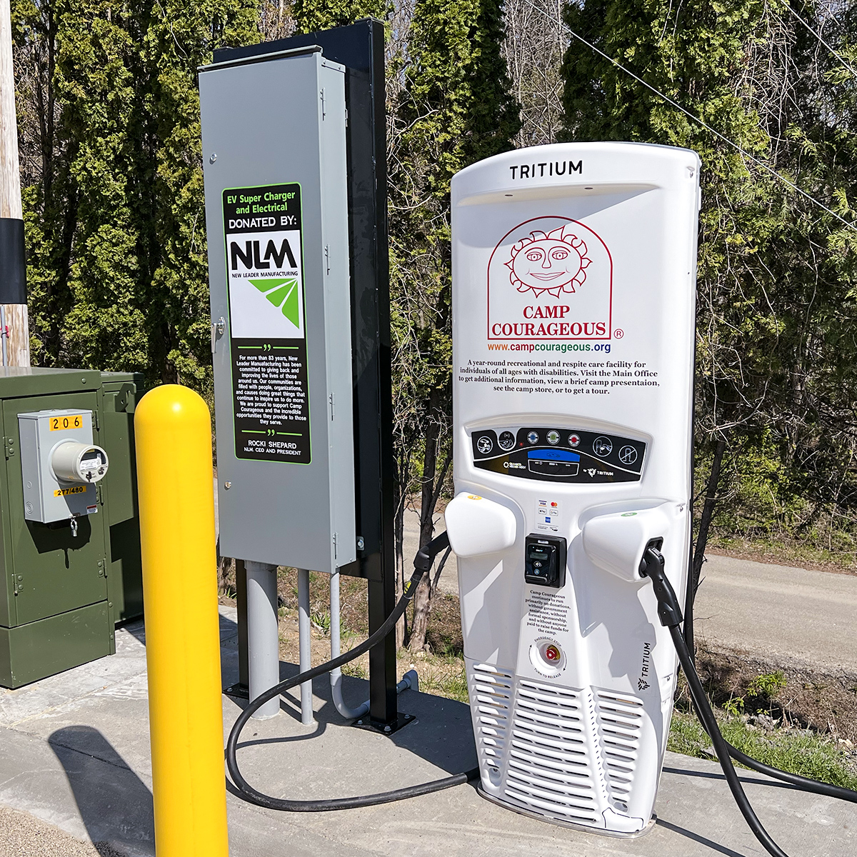 Camp's 50kW EV Charger